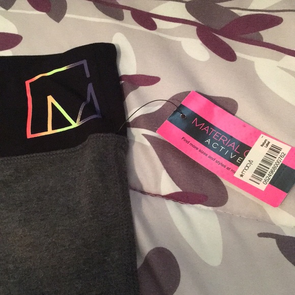 NEW Material Girl Active Yoga Bottoms “Gym Squad” - Picture 3 of 6